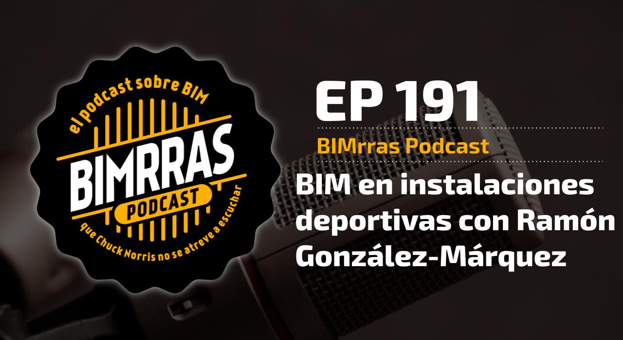 Carátula episodio 191 BIM en instalaciones deportivas