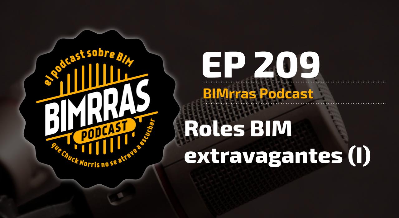 Carátula del episodio 209 Roles BIM extravagantes (I)